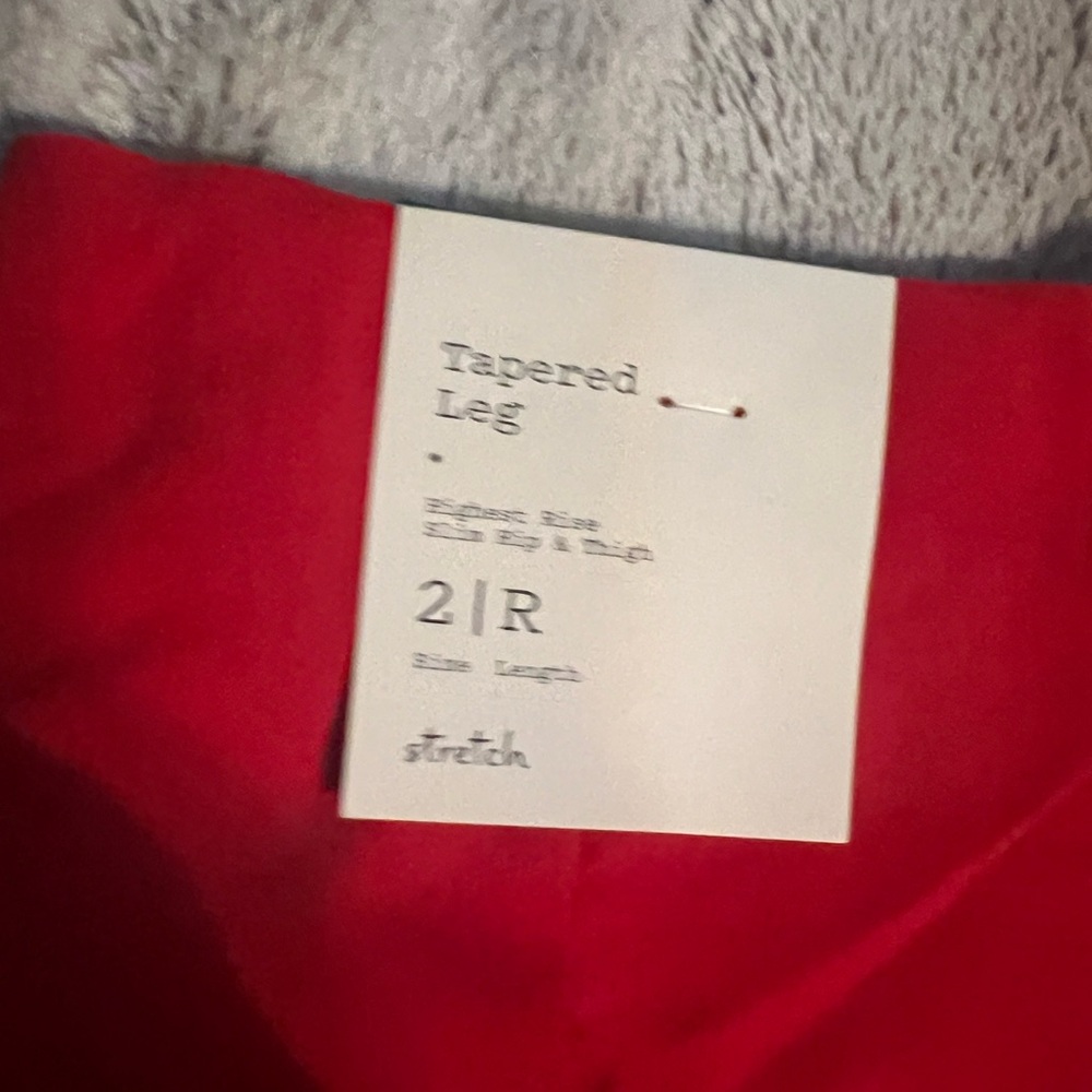 a new day Red Trousers Straight Leg - Picture 7 of 9